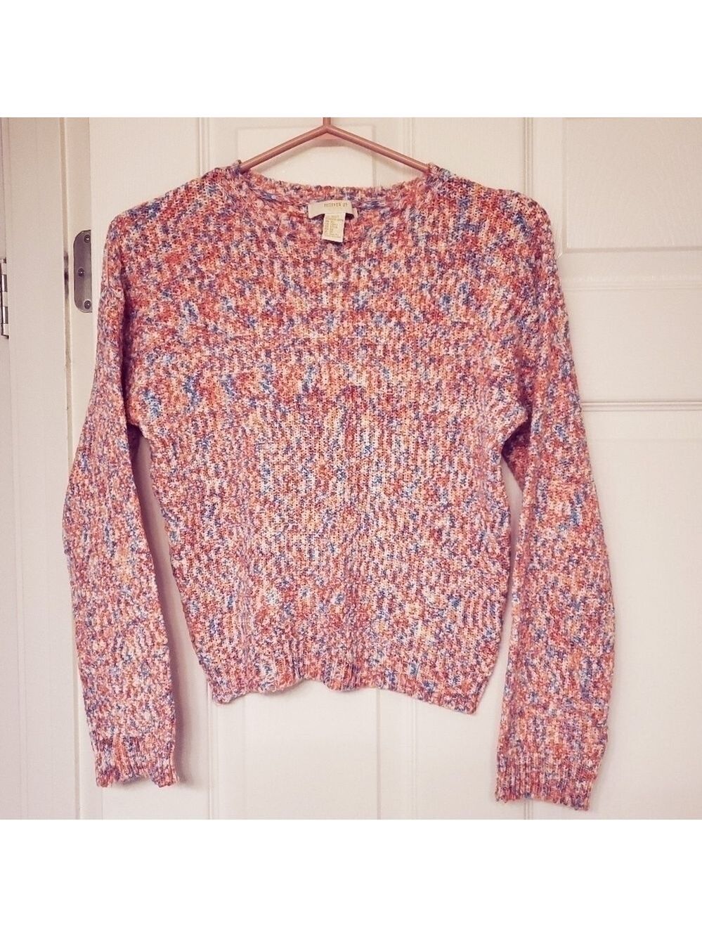 Forever 21 Girls Size 14 Confetti Marled Knit Pullover Sweater